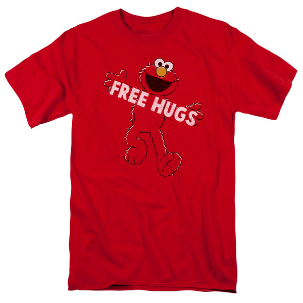 Sesame Street - Free Hugs Adult Regular Fit Short Sleeve