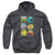 Sesame Street - Group Squares Youth Hooded Sweatshirt