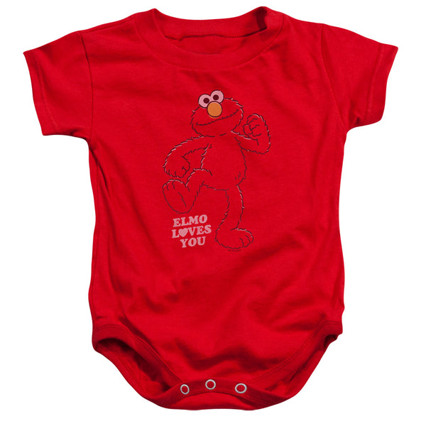 Sesame Street - Elmo Loves You Infant Snapsuit