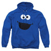 Sesame Street - Cookie Monster Face Adult Pullover Hoodie