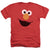 Sesame Street - Elmo Face Adult Regular Fit Heather Short Sleeve