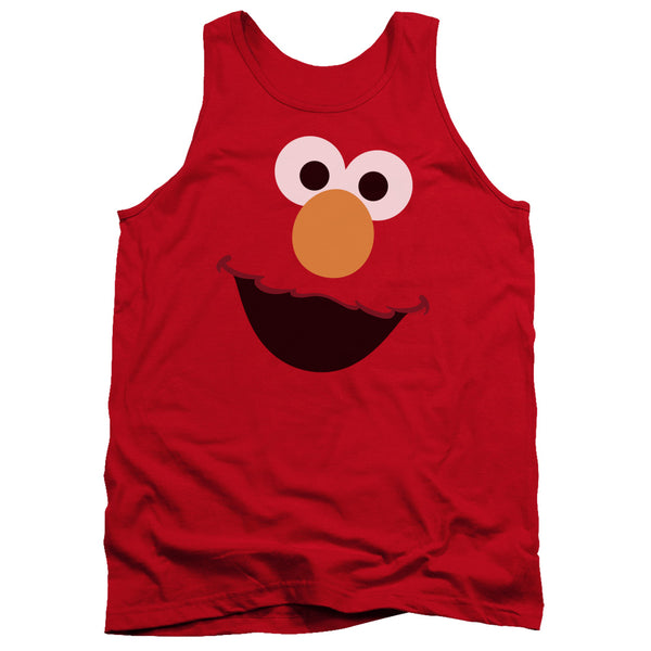 Sesame Street - Elmo Face Adult Tank Top