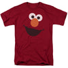 Sesame Street - Elmo Face Adult Regular Fit Short Sleeve