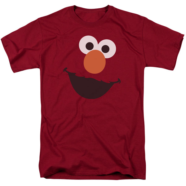 Sesame Street - Elmo Face Adult Regular Fit Short Sleeve
