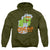 Sesame Street - Flat Oscar Adult Pullover Hoodie