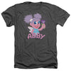 Sesame Street - Flat Abby Adult Regular Fit Heather Short Sleeve