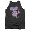 Sesame Street - Flat Abby Adult Tank Top