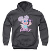 Sesame Street - Flat Abby Youth Hooded Sweatshirt
