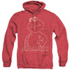 Sesame Street - Studmuffin Adult Heather Hoodie