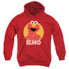 Sesame Street - Elmo Scribble Youth Hooded Sweatshirt