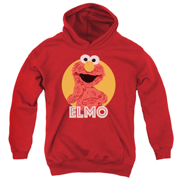 Sesame Street - Elmo Scribble Youth Hooded Sweatshirt