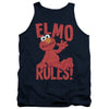 Sesame Street - Elmo Rules Adult Tank Top