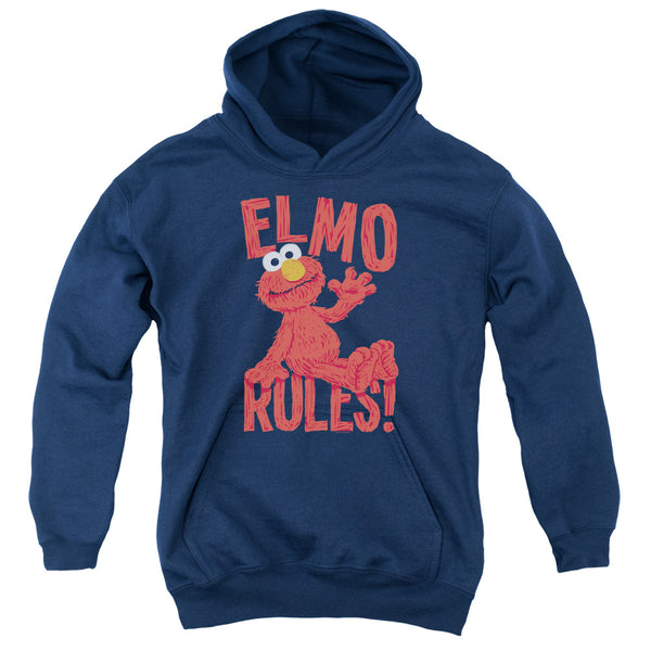 Sesame Street - Elmo Rules Youth Hooded Sweatshirt