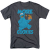 Sesame Street - More Cookies Adult Regular Fit Short Sleeve
