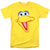 Sesame Street - Big Bird Head Adult Regular Fit Short Sleeve
