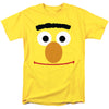 Sesame Street - Bert Face Adult Regular Fit Short Sleeve