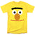 Sesame Street - Bert Face Adult Regular Fit Short Sleeve