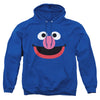 Sesame Street - Grover Face Adult Pullover Hoodie