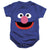 Sesame Street - Grover Face Infant Snapsuit