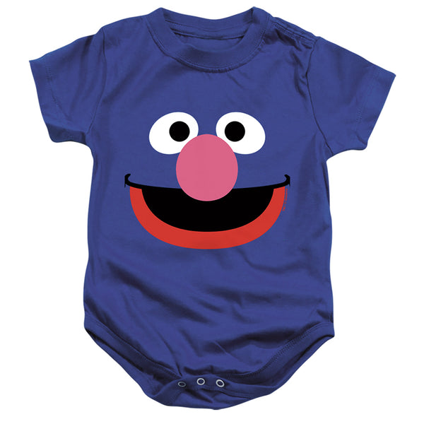 Sesame Street - Grover Face Infant Snapsuit