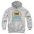 Sesame Street - Cookie Monster Layers Youth Hooded Sweatshirt