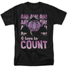 Sesame Street - The Count Ah! Ah! Ah! Adult Regular Fit Short Sleeve