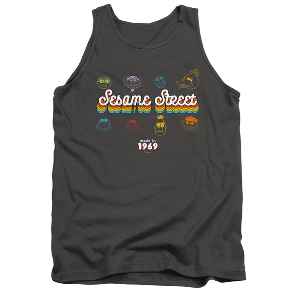 Sesame Street - Made In 1969 Adult Tank Top