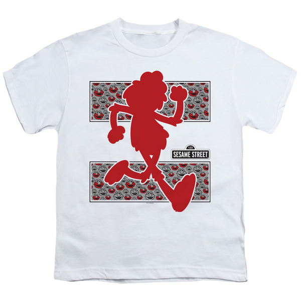 Sesame Street - Elmo Runs Youth Short Sleeve