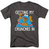 Sesame Street - Cookie Monster My Crunches Adult Regular Fit Short Sleeve