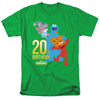 Sesame Street - 20Th Birthday Group Adult Regular Fit Short Sleeve