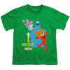 Sesame Street - 1St Birthday Youth Short Sleeve