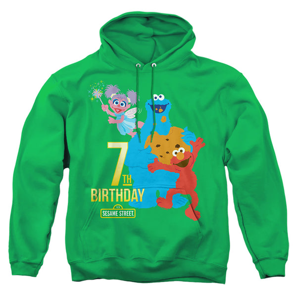 Sesame Street - 7Th Birthday Adult Pullover Hoodie