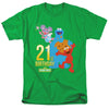 Sesame Street - 21St Birthday Adult Regular Fit Short Sleeve