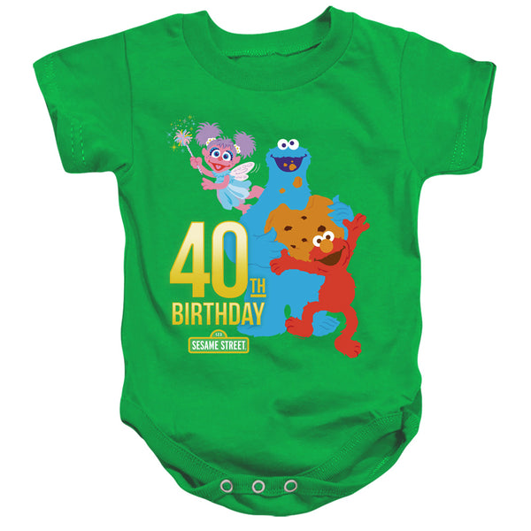 Sesame Street - 40Th Birthday Infant Snapsuit
