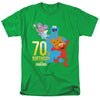 Sesame Street - 70Th Birthday Adult Regular Fit Short Sleeve