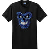 Terminator Skull Blue - Graphic Tee