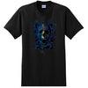 Skull Colored Lines - Graphic Tee