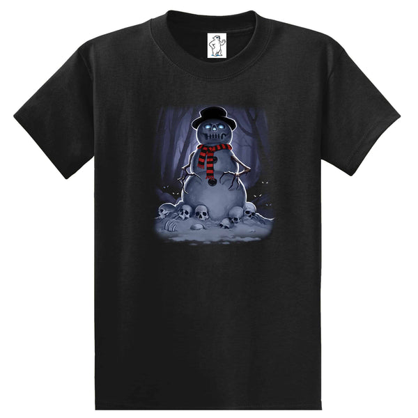 Skull Snowman - Graphic T-Shirt