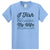 I Fish Because T-Shirt