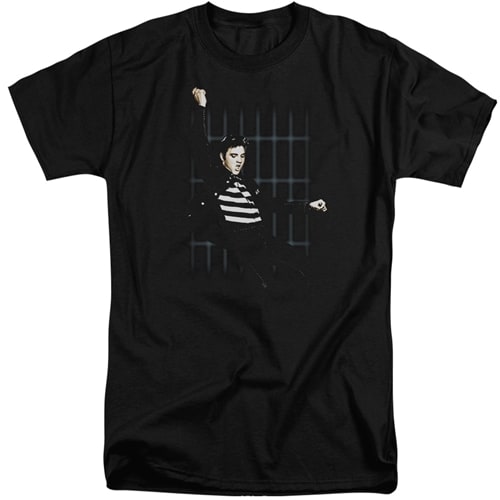 elvis presley jailhouse rock tall shirt