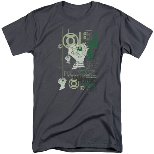 Green Lantern tall shirts