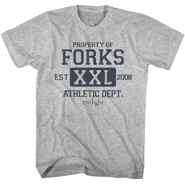 Twilight Forks Athletic Dept- S/S Tshirt