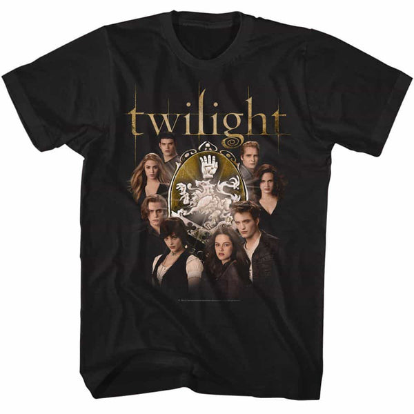 Twilight Cullen Family With Crest- S/S Tshirt