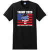 Trump 2020 Patriotic Skull and Flag T-Shirt