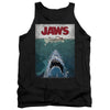 Jaws - Lined Poster Adult Tank Top