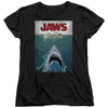 Jaws - Lined Poster Women's Short Sleeve
