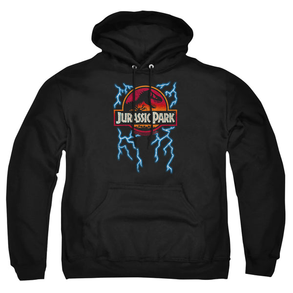 Jurassic Park - Lightning Logo Adult Pullover Hoodie