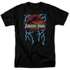 Jurassic Park - Lightning Logo Adult Regular Fit Short Sleeve