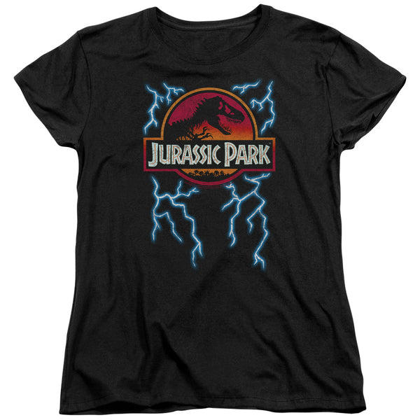 Jurassic Park - Lightning Logo Women's Short Sleeve
