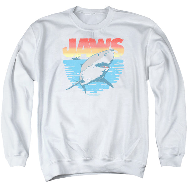 Jaws - Cool Waves Adult Crewneck Sweatshirt